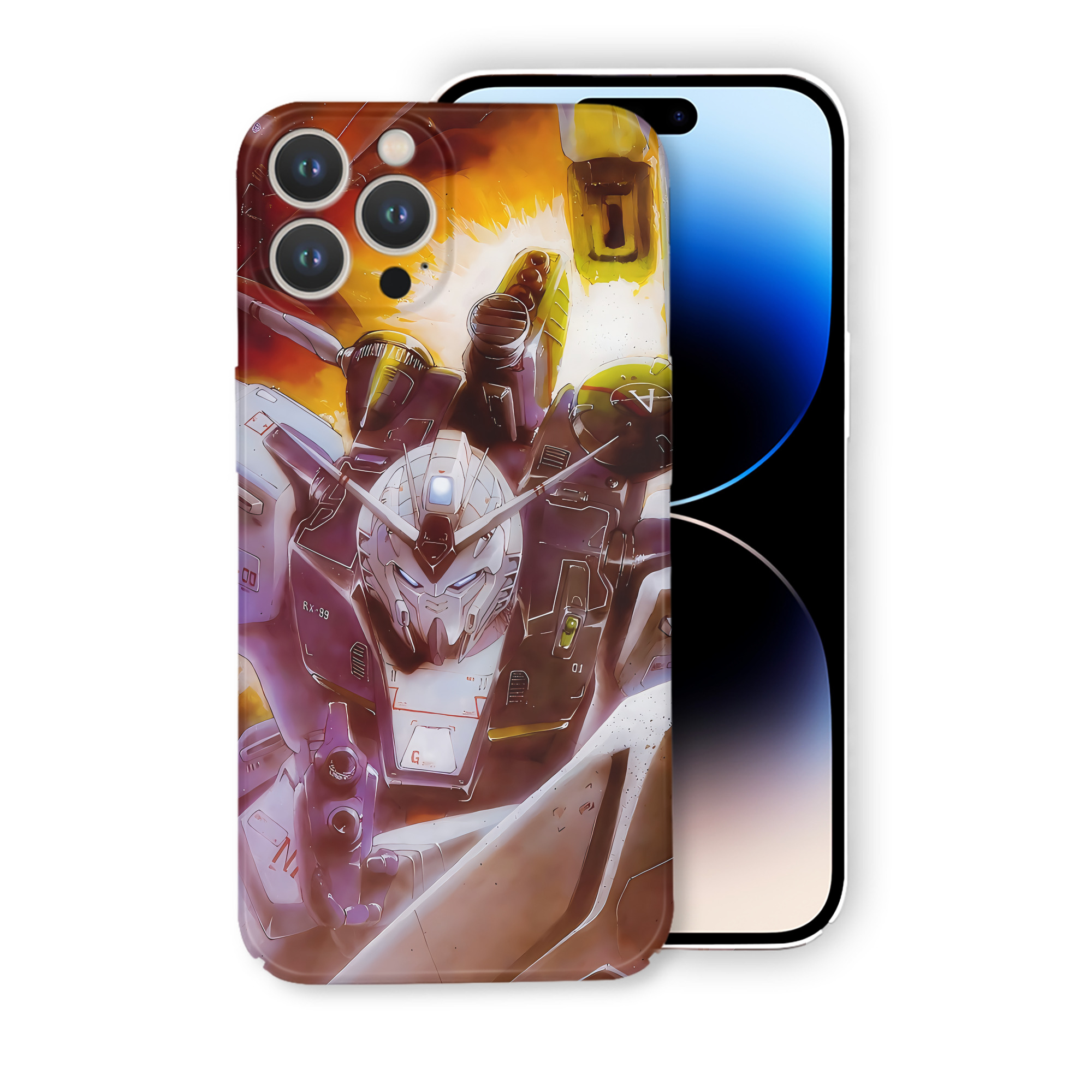 （画像用） 機動戦士ガンダム Mobile Suit Gundam 【iPhone 14シリーズ対応】ハードケース